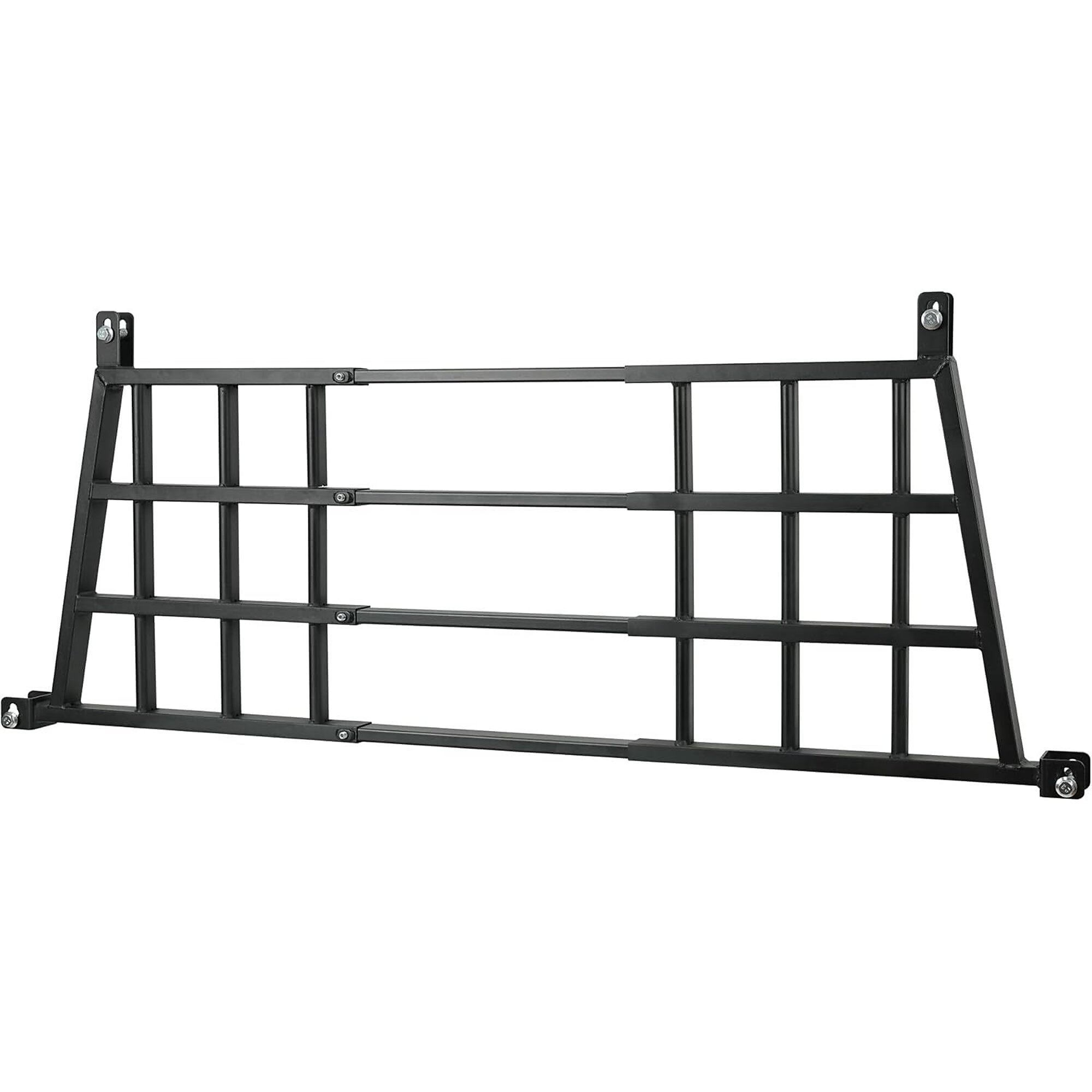Rockland Adjustable Headache Rack for Pickup Trucks — 45in. to 66in. x 4in. x 23.23in., Weather-Resistant Alloy Steel